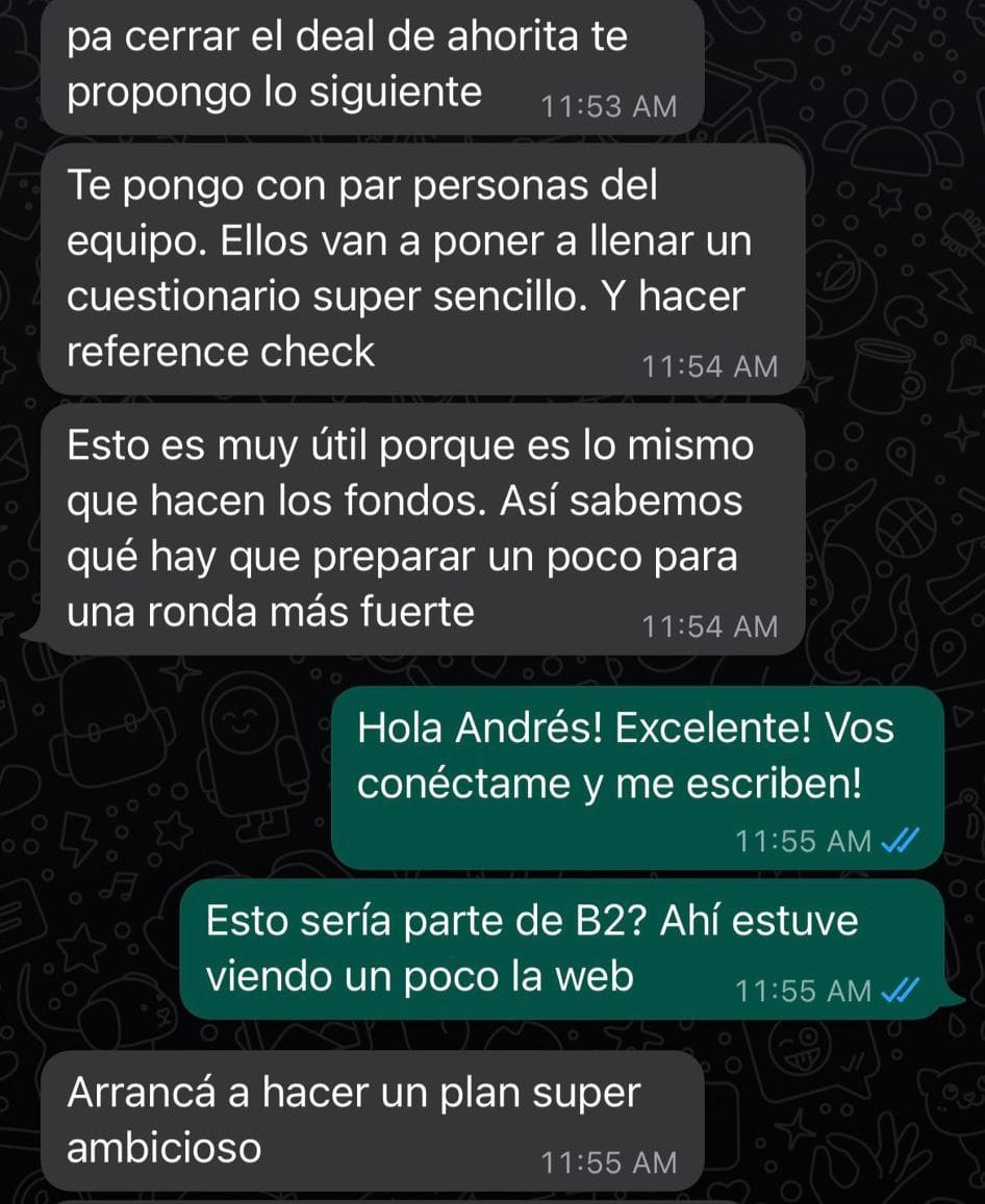 Chat con Andrés Bilbao