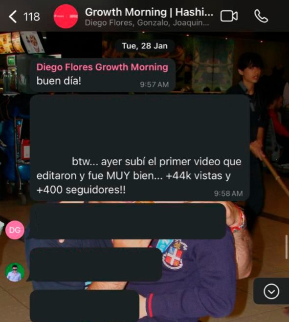 Chat con Growth Morning 2